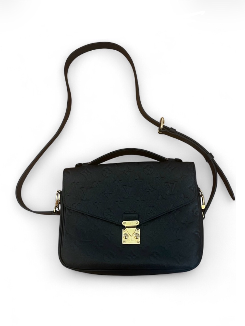 Louis Vuitton Black Monogram Empriente Pochette Mètis